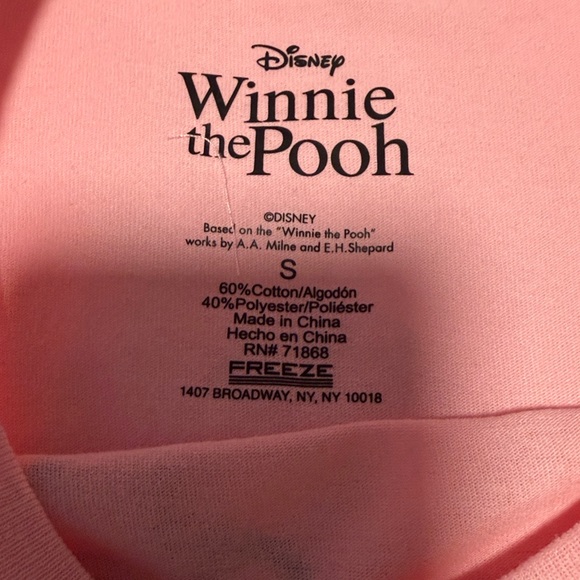 Disney Pink Be Kind Winnie the Pooh T-Shirt - Picture 2 of 2